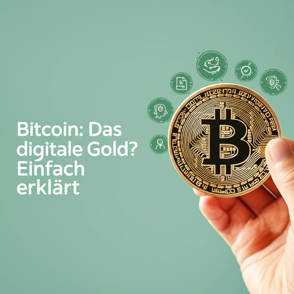 Bitcoin: Das digitale Gold? Einfach erklärt