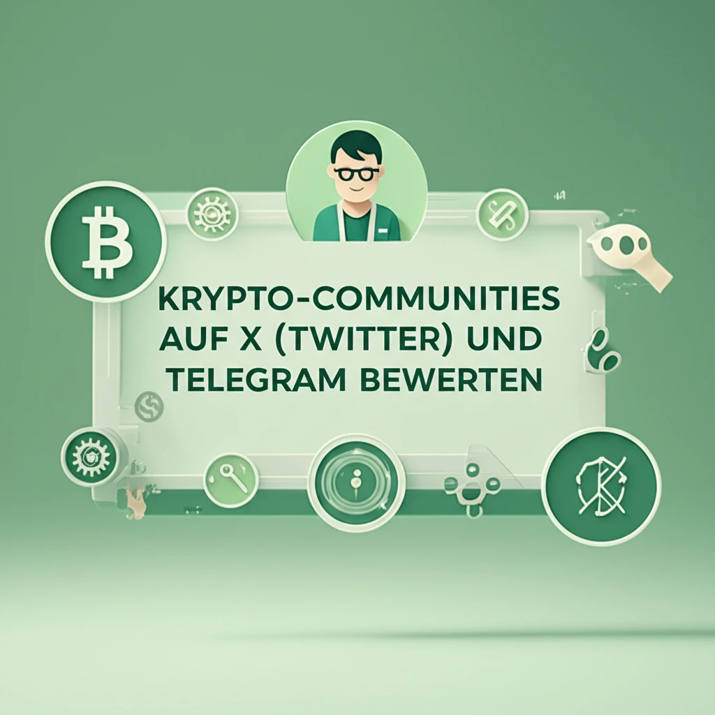 Krypto-Communities auf X (Twitter) und Telegram bewerten