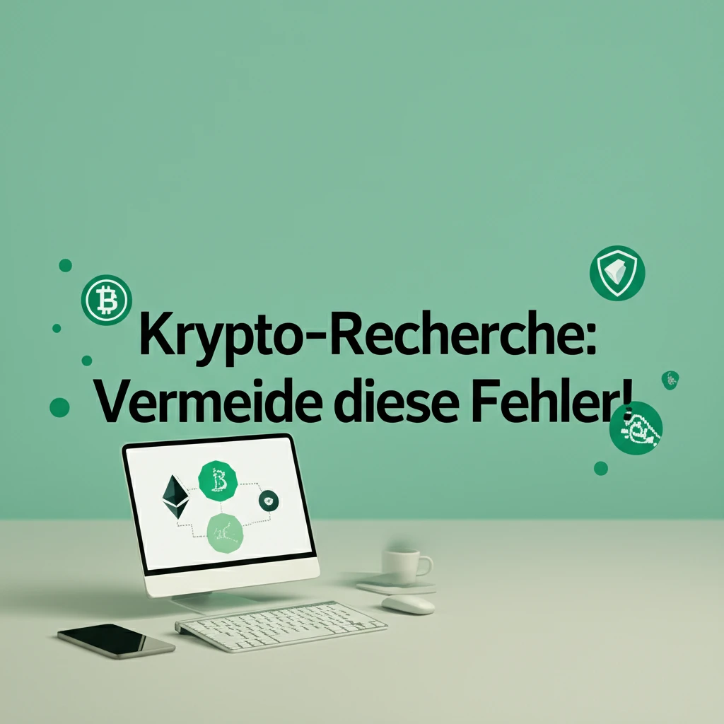Krypto-Recherche: Vermeide diese Fehler!