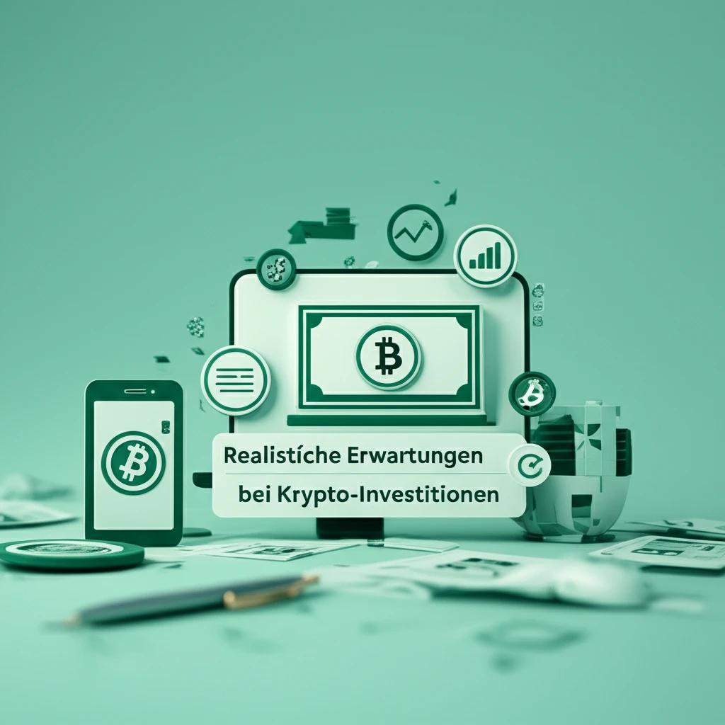 Realistíche Erwartungen bei Krypto-Investitionen