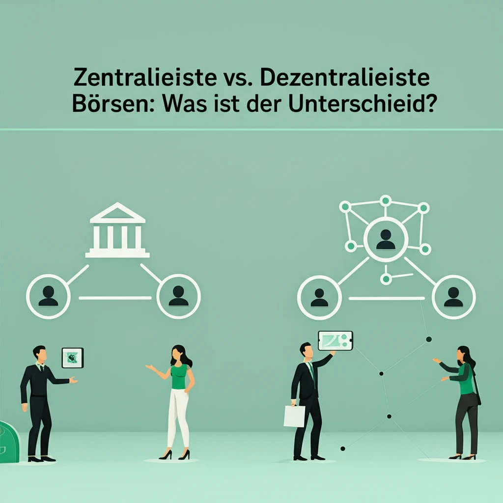 Zentralisierte vs. Dezentralisierte Börsen: Was ist der Unterschied?